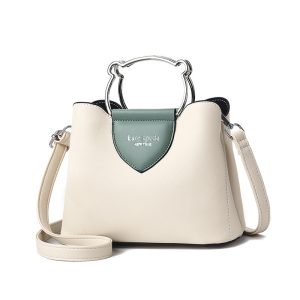 Fashion Contrasting Color Bag Korean Version Of Casual Shoulder -Shoulder Diagonal Lady Bag