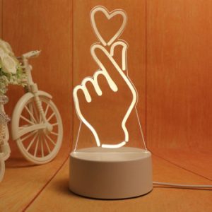 Creative Cartoon Firebird 3D Night Lantern Girls Bedroom Bedside Lantern Student Creative Gifts New