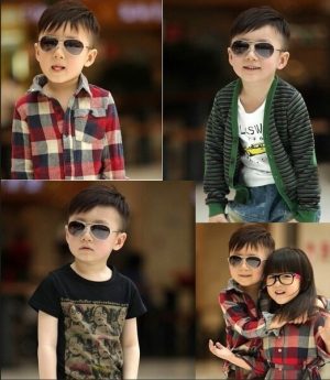 Spot Wholesale Tide Glasses Children's Sports Cool Cover Sunglasses Anti-UV Men And Women Baby Explosive Sunglasses