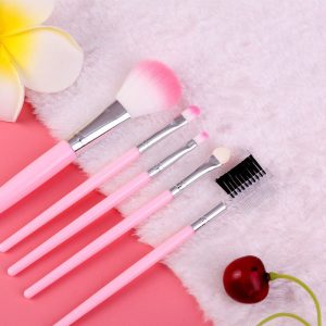 Pink Five -Piece Brush Makeup Eye Shadow Brush Student Beauty Tools