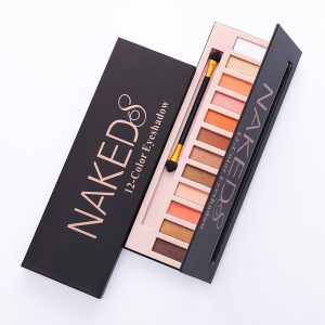 12-Color Matte Pearl Eye Shadow Plate Lasting Non-Dinner-Stained Big Land Color Makeup Eye Shadow