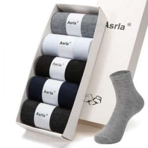 Asrla Socks 5 Pair Of Men's Middle Tube Socks