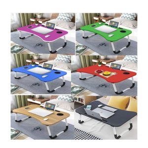 Folding Laptop Table/black/red/blue/green/wooden/purple